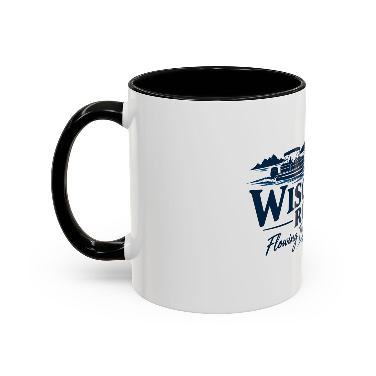 Wisconsin River Coffee Mug-Flowing Through Wisconsin