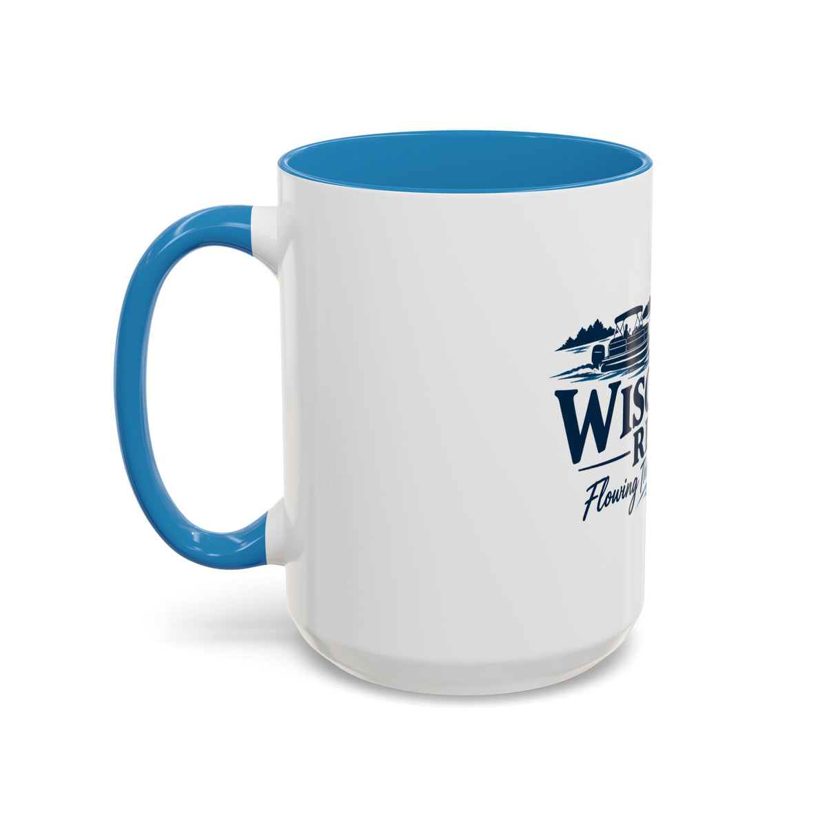Wisconsin River Coffee Mug-Flowing Through Wisconsin