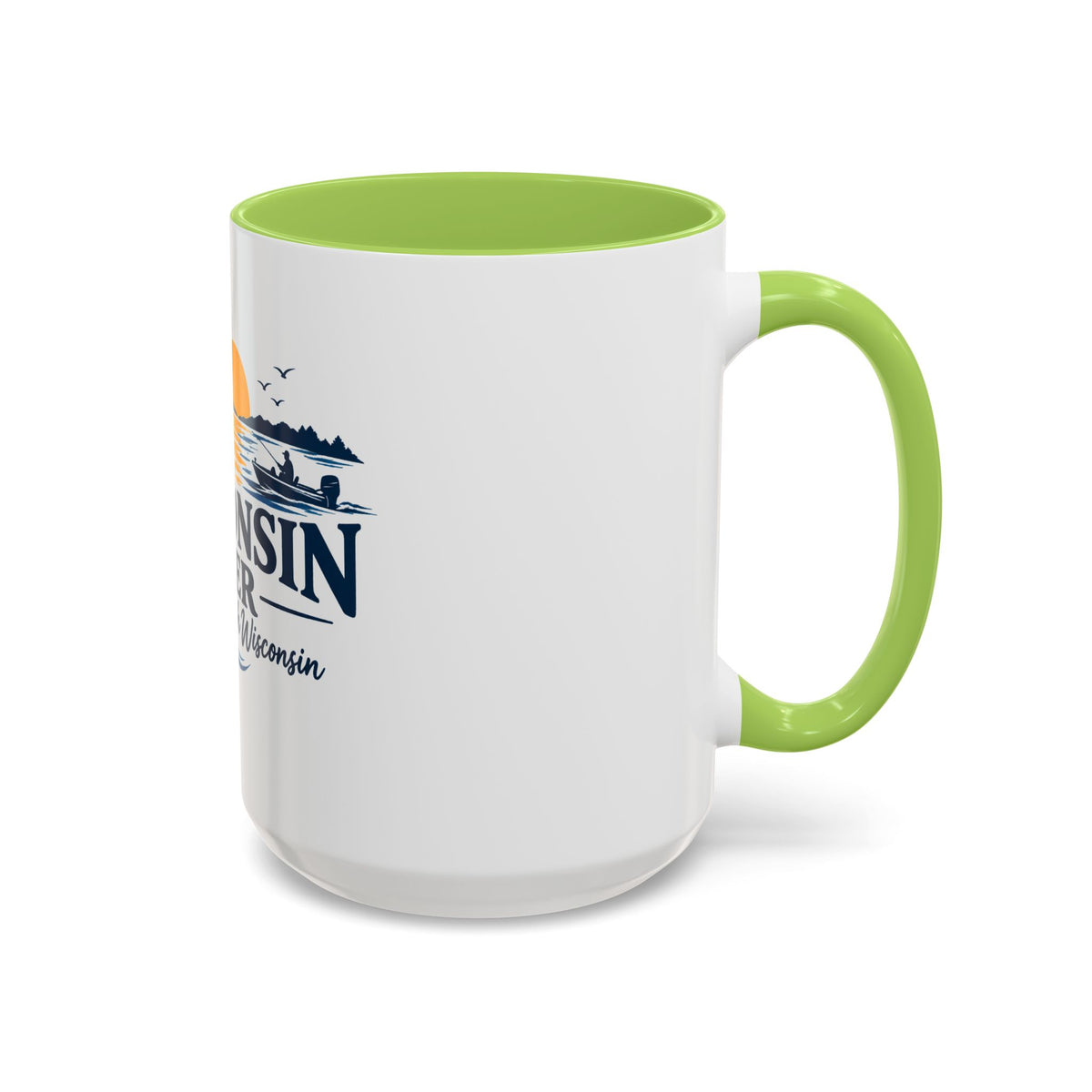 Wisconsin River Coffee Mug-Flowing Through Wisconsin