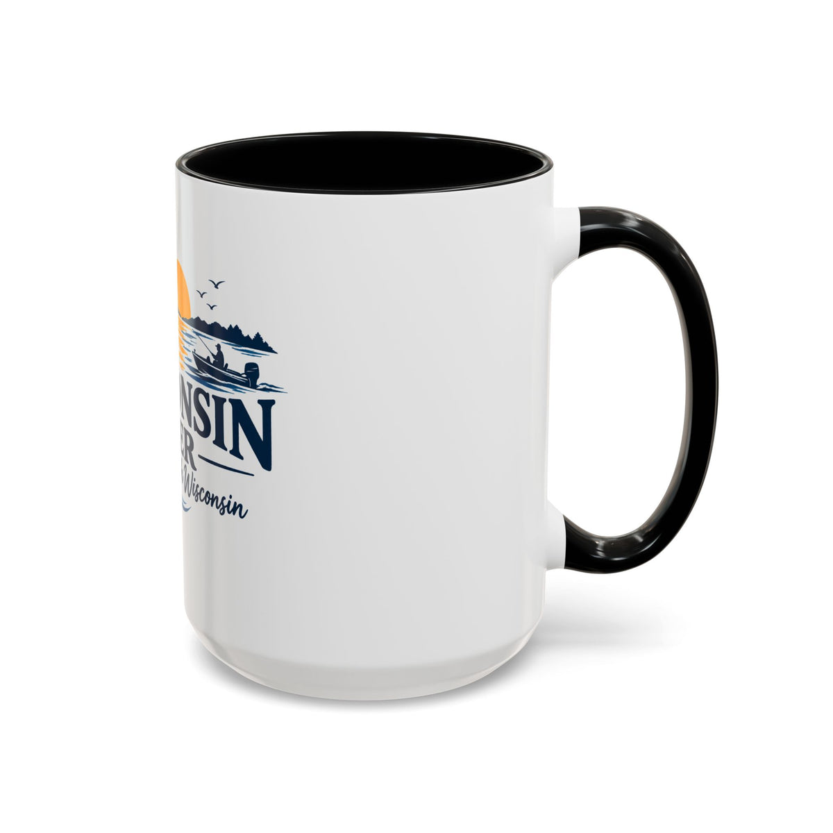 Wisconsin River Coffee Mug-Flowing Through Wisconsin