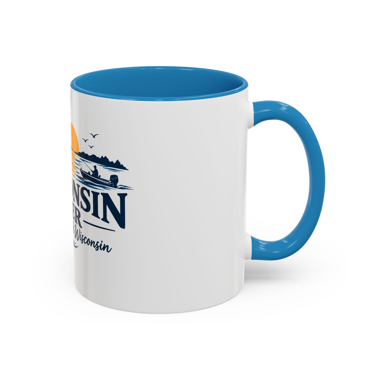 Wisconsin River Coffee Mug-Flowing Through Wisconsin