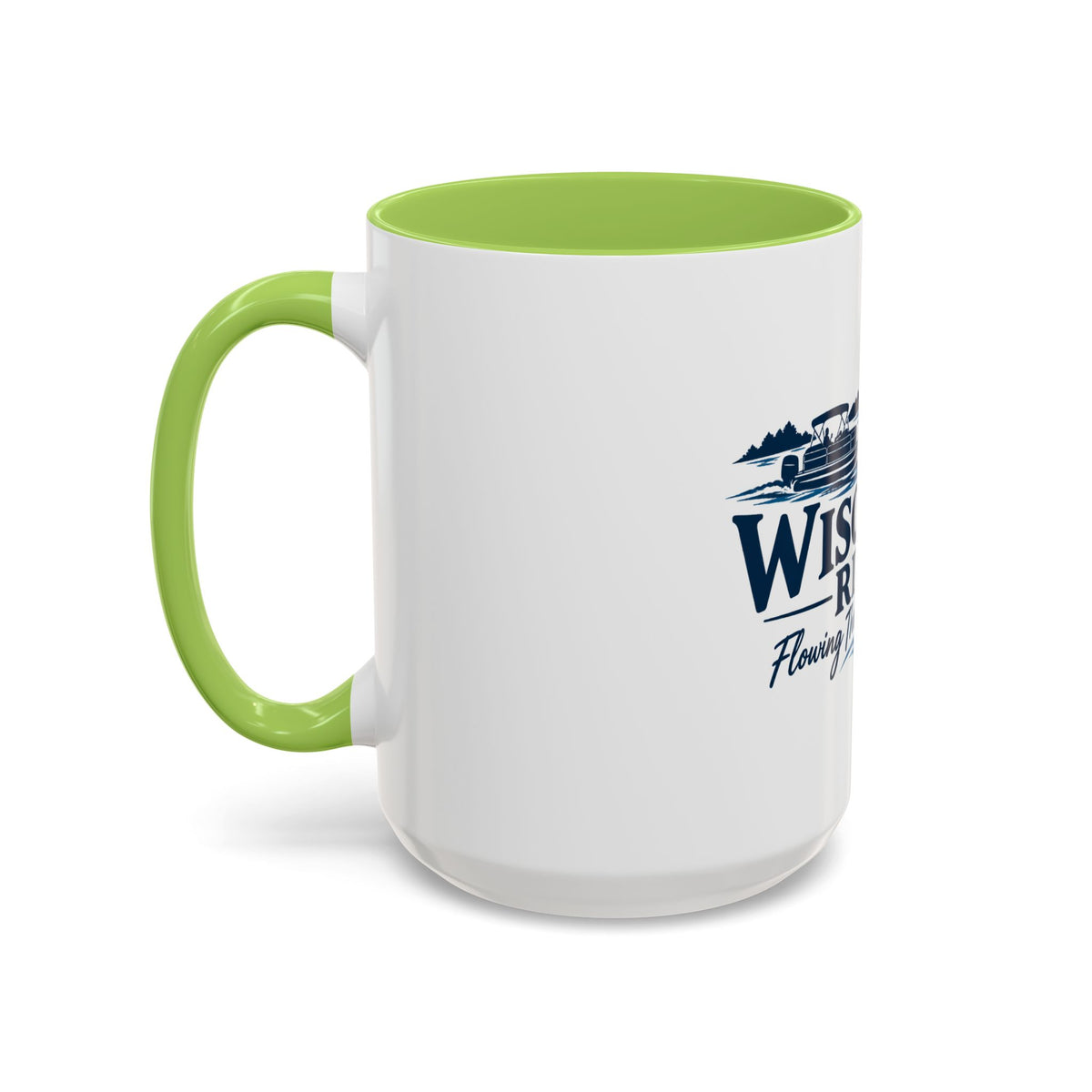 Wisconsin River Coffee Mug-Flowing Through Wisconsin