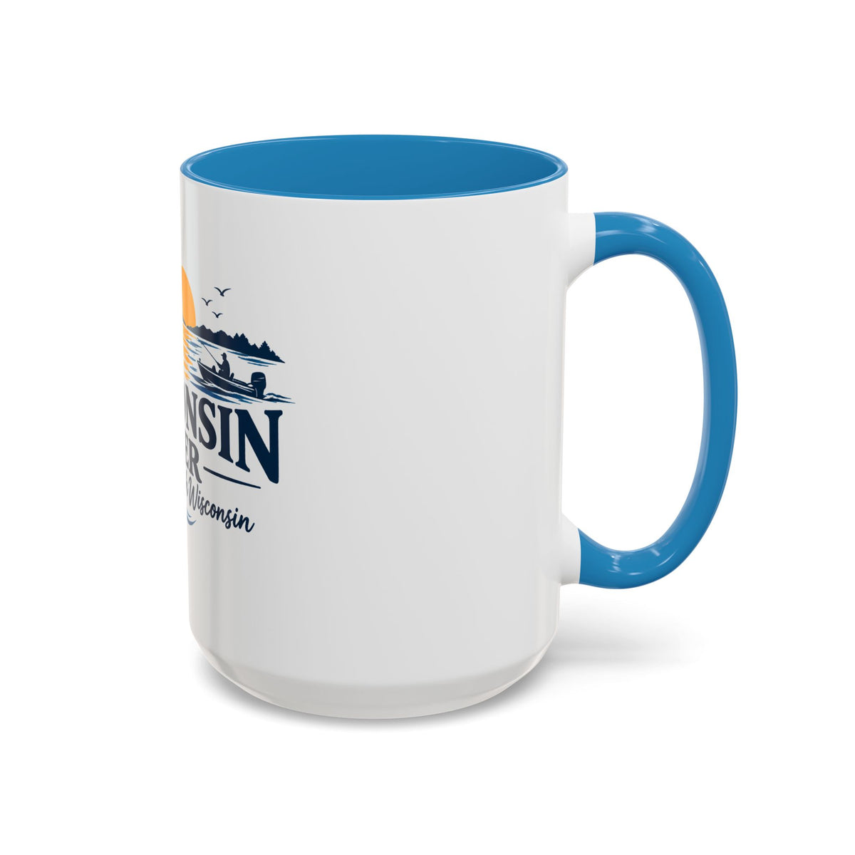 Wisconsin River Coffee Mug-Flowing Through Wisconsin