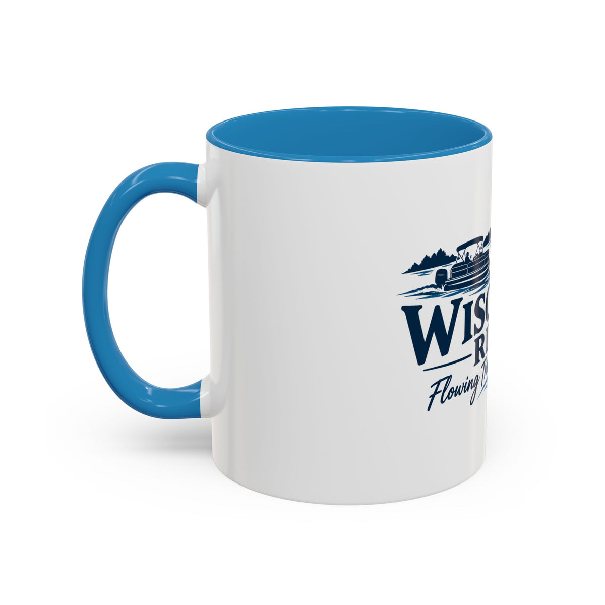 Wisconsin River Coffee Mug-Flowing Through Wisconsin