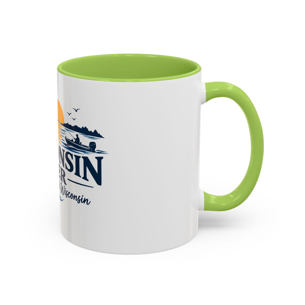 Wisconsin River Coffee Mug-Flowing Through Wisconsin