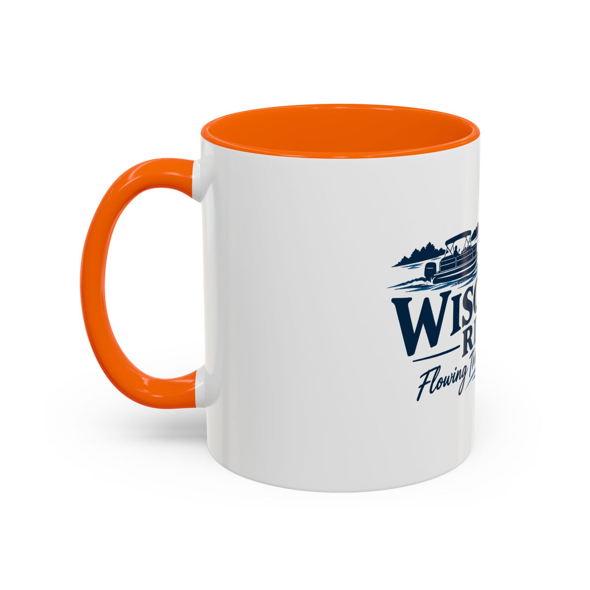 Wisconsin River Coffee Mug-Flowing Through Wisconsin