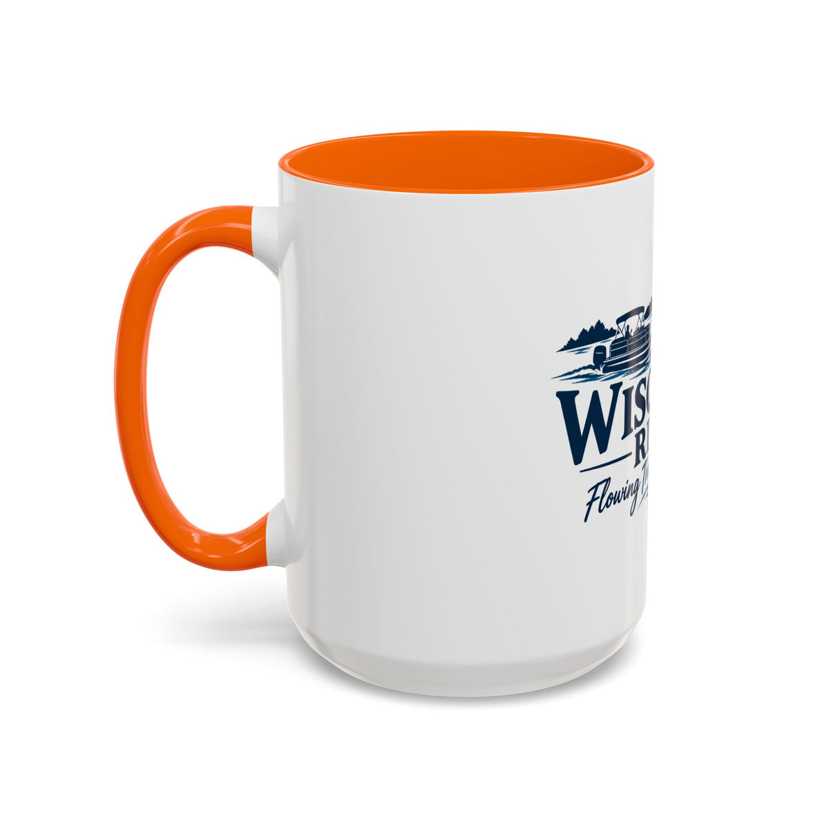 Wisconsin River Coffee Mug-Flowing Through Wisconsin