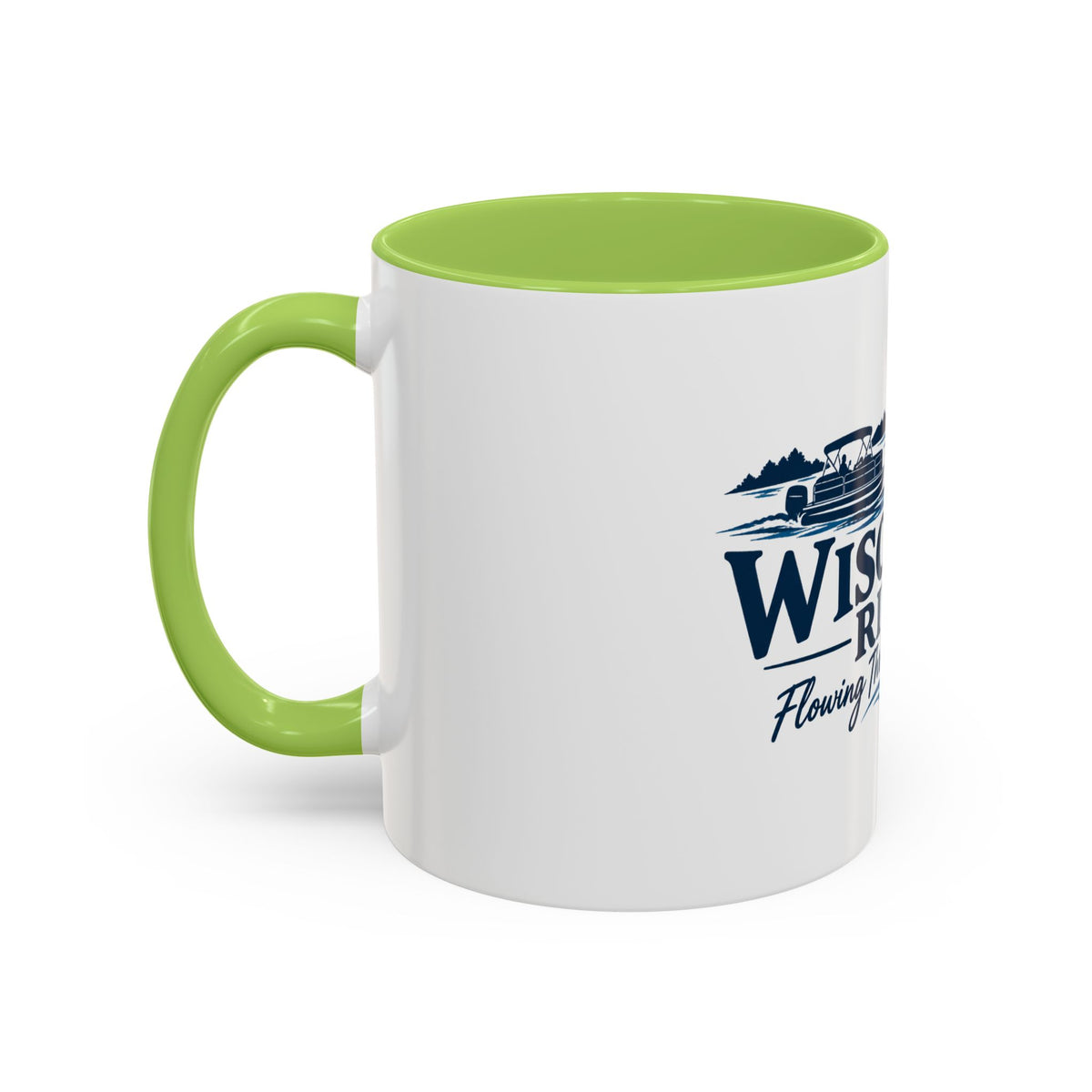 Wisconsin River Coffee Mug-Flowing Through Wisconsin